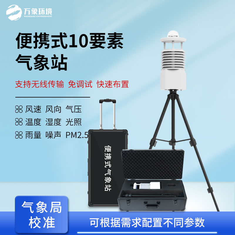 ??氣象萬變，一“站”掌控：便攜式移動氣象站介紹