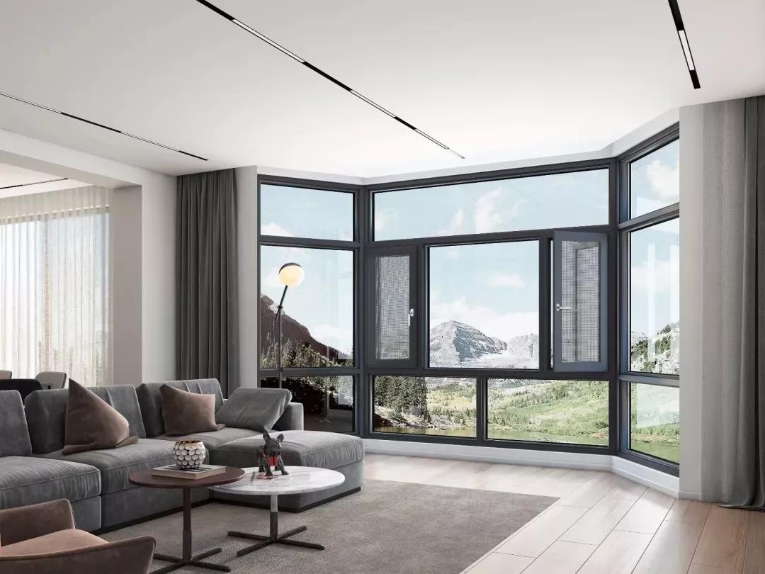 希歐門窗:客廳效果圖 希歐門窗:客廳效果圖