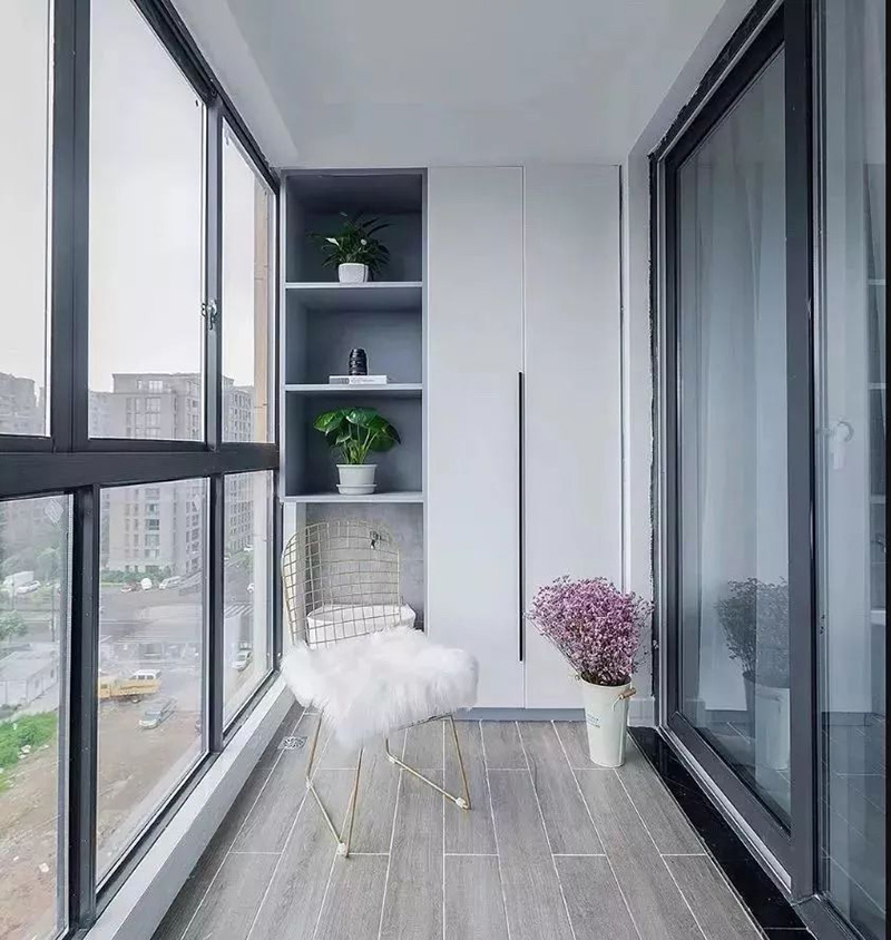 希歐門窗斷橋窗封陽臺推拉門